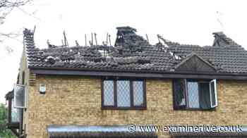Yorkshire homes in flames after 'lightning strikes' during dramatic storm