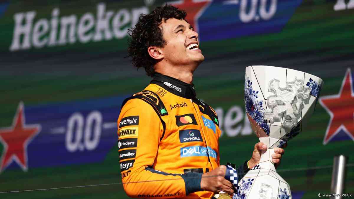 Norris to stay at McLaren until at least 2030