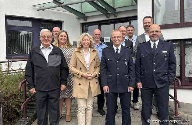 Mittelhessen: MARBURG-BIEDENKOPF: Zwei neue Schutzleute vor Ort für Marburg-Biedenkopf: Christine Starke und Patrick Beer im Amt eingeführt