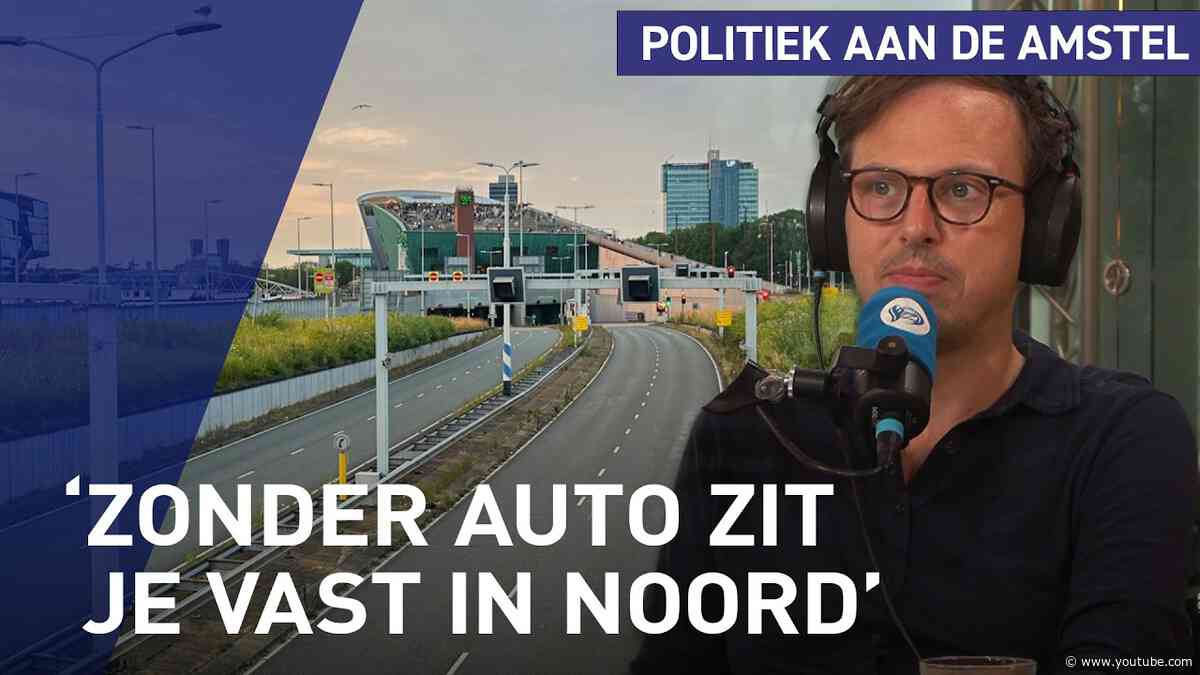 Stad plat door OV-staking: moet IJtunnel open voor fietsers?