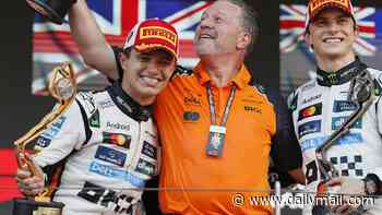 Lando Norris signs new £30MILLION-per-year deal at McLaren: Reigning world champion commits to Formula One team until 2030