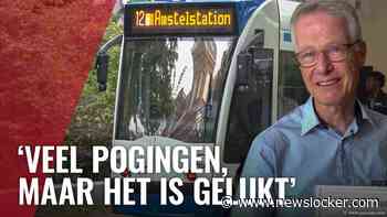 Eindelijk trambestuurder: Oud-raadslid Guido Frankfurther