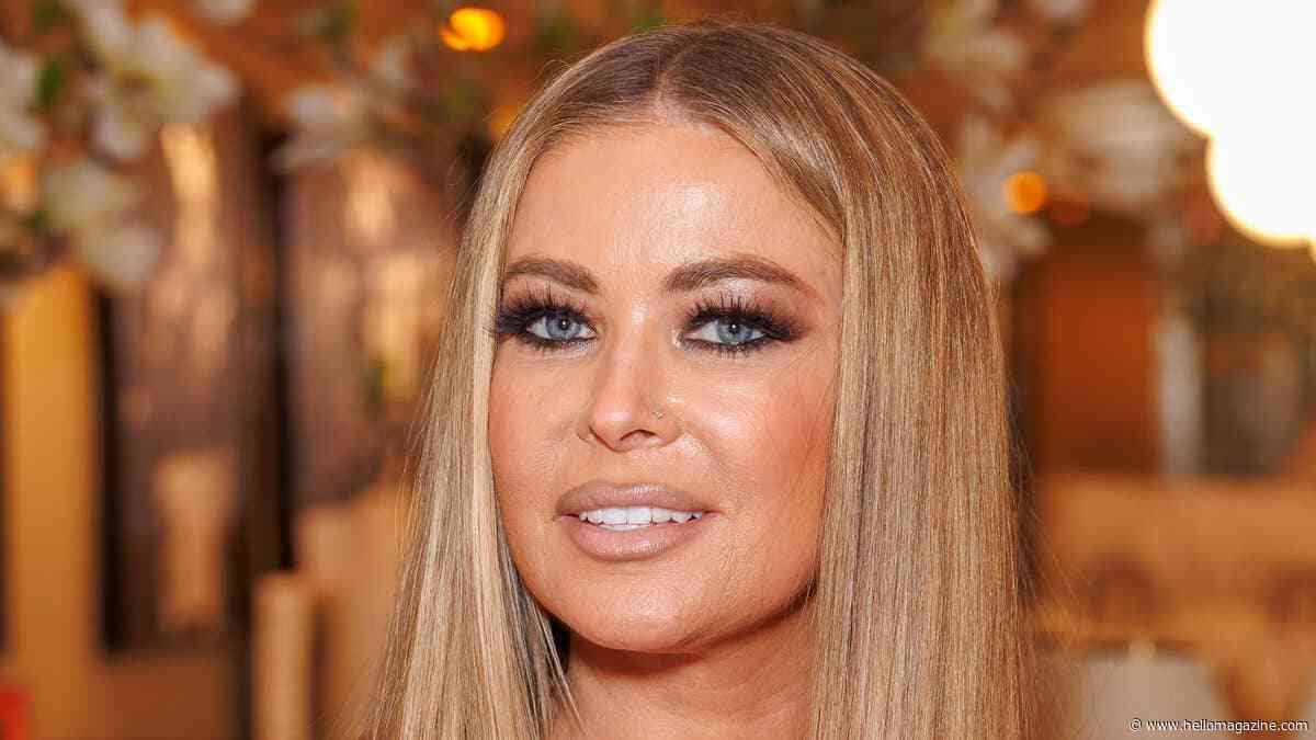 Baywatch icon Carmen Electra is a blonde bombshell in risqué topless photo