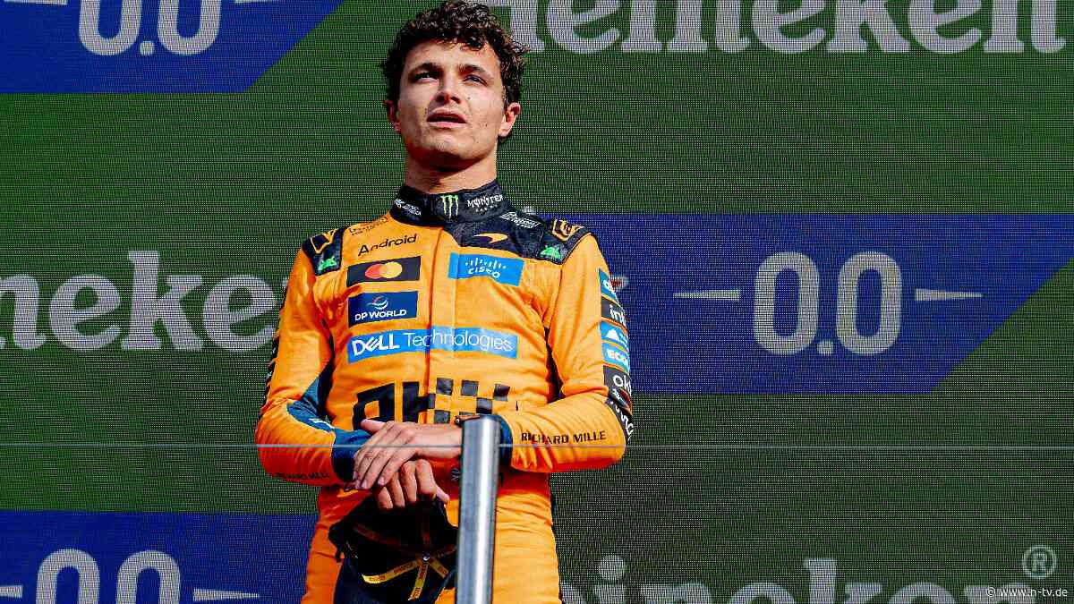 WM-Auto als Geschenk: Weltmeister Lando Norris verlängert langfristig bei McLaren