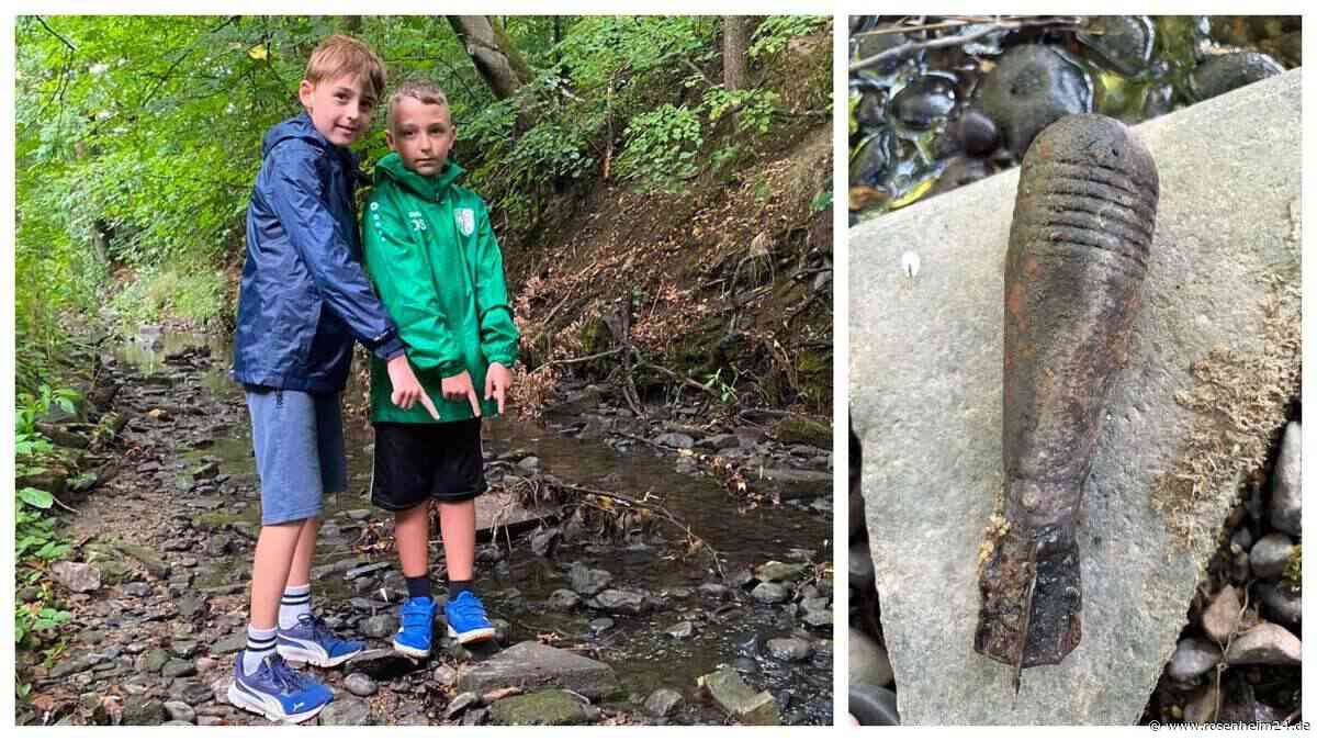 „Wir müssen rennen – das ist eine Bombe“: Bub (9) aus der Region findet Granate aus dem 2. Weltkrieg