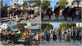 „O‘zapft is“ beim 165. Rosenheimer Herbstfest: So grandios war der Auftakt
