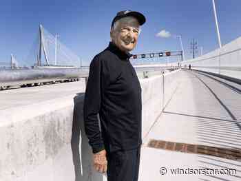 'Awesome' — At 103, Windsor native takes a stroll on the Gordie Howe bridge