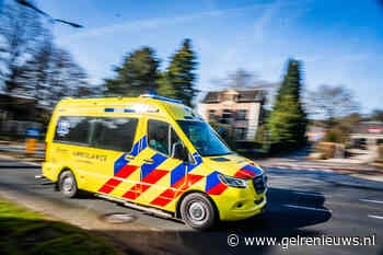 Persoon met been onder corsowagen terechtgekomen