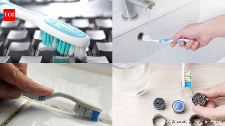 Use an old toothbrush to clean your taps: 7 places this tiny tool can reach