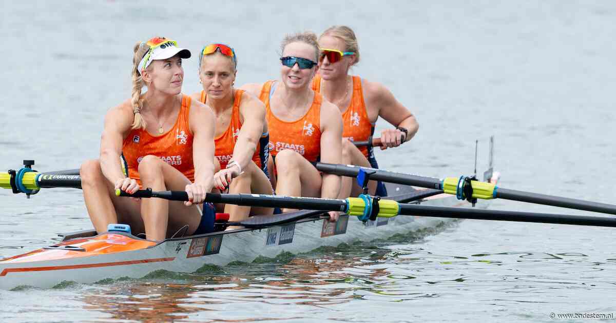 Brabantse Nika Vos pakt brons op WK roeien