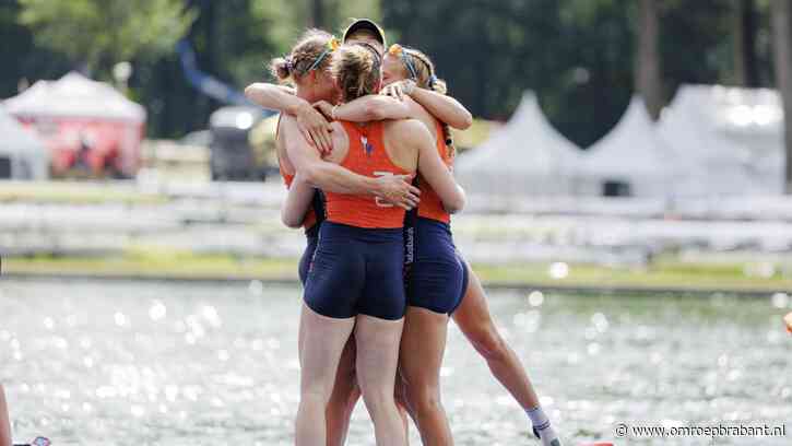 Roeister Nika Vos pakt brons op WK in eigen land