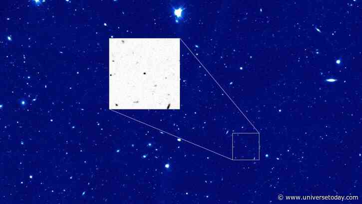 Some Comets are Naked, and One Just Got Caught Photo-Bombing
