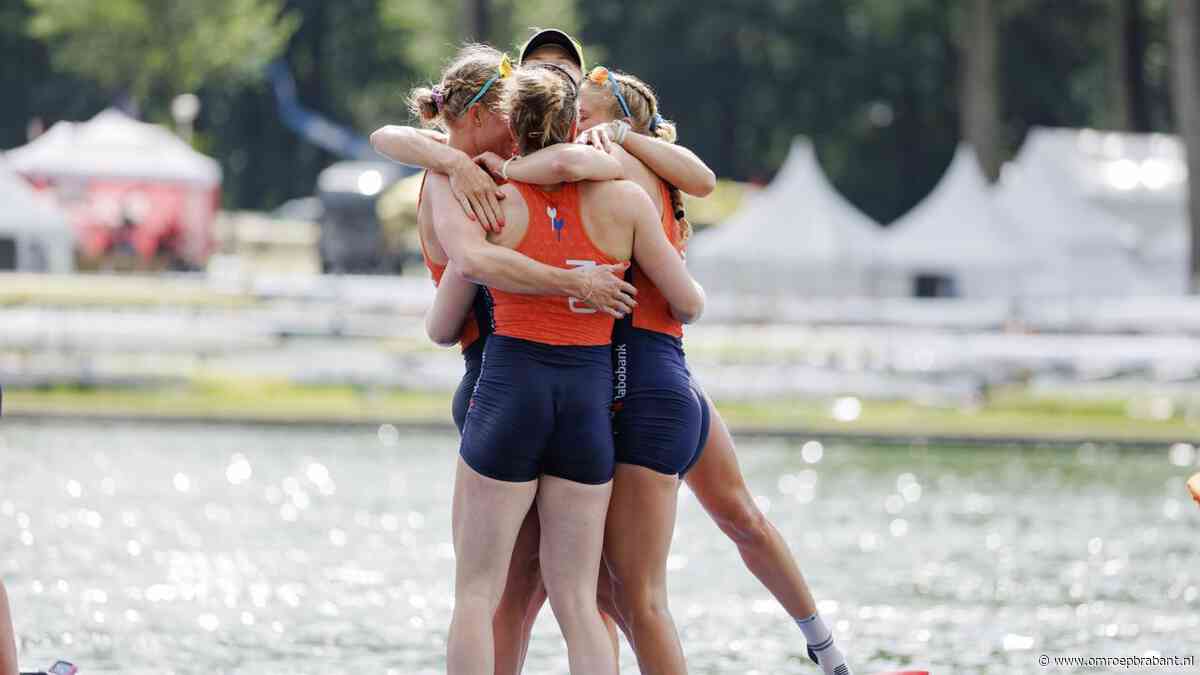 Roeister Nika Vos pakt brons op WK in eigen land