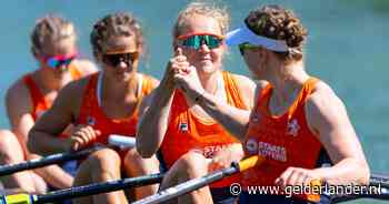 Vrouwen dubbelvier brengen Amsterdam in vervoering met goud op WK roeien, ook zilver en brons in vier-zonder