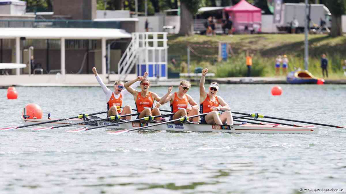 Twee keer prijs voor Brabant op WK roeien