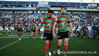 Tearful rugby star takes the field months after MND diagnosis as stadium erupts