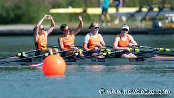 WK roeien: Nederlandse vrouwen verdedigen titel met succes en grijpen goud in dubbelvier