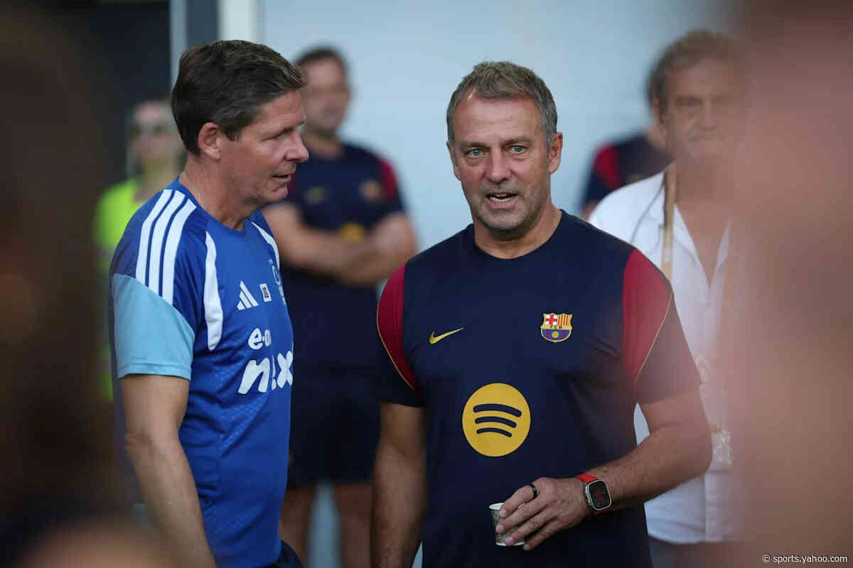 Hansi Flick one La Liga title away from joining Pep Guardiola and Johan Cruyff in Barcelona history