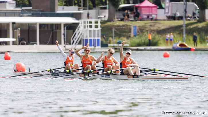 Twee keer prijs voor Brabant op WK roeien