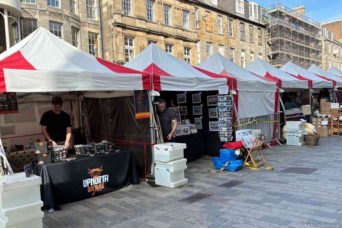 Edinburgh market traders hope for ‘bumper’ business as Princes Street reopens