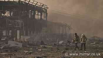 At least 27 dead and hundreds evacuated after Russian strike on warehouse near Kyiv