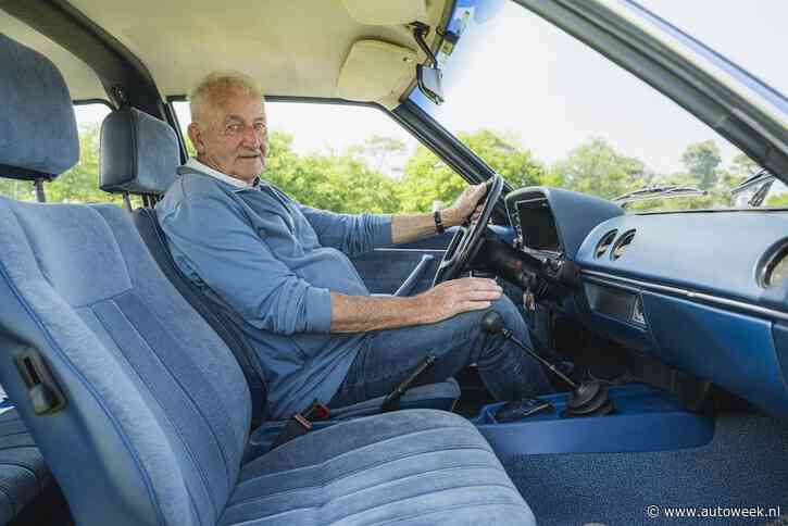 Gerard (75) rijdt al 41 jaar de Engelse Manta, omdat hij meer met Vauxhall heeft dan met Opel