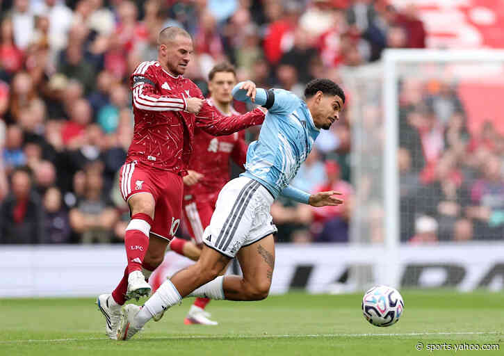 Forest miss chances early on at Liverpool