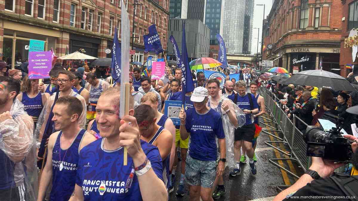 Manchester Village Pride LIVE as parade-goers brave the rain for colourful celebration