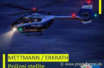 POL-ME: Verfolgungsfahrt: Polizei stellte entwendetes Auto sicher - 2608083