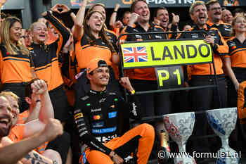 Norris verlengt tot en met 2030 bij McLaren: ‘Dit is mijn thuis’