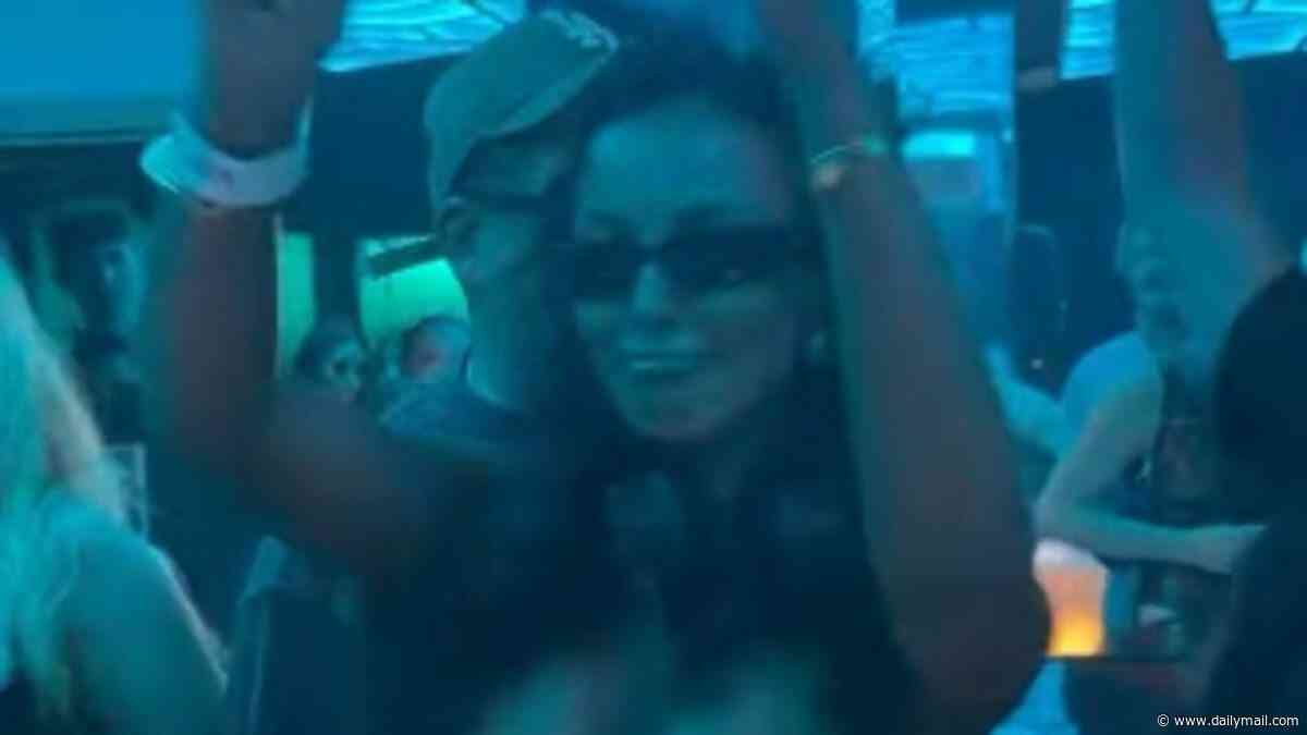 Maya Jama, 32, continues her summer of wild partying in Ibiza as she reshares post asking 'Why is everyone's main goal in life to get married and have kids?'