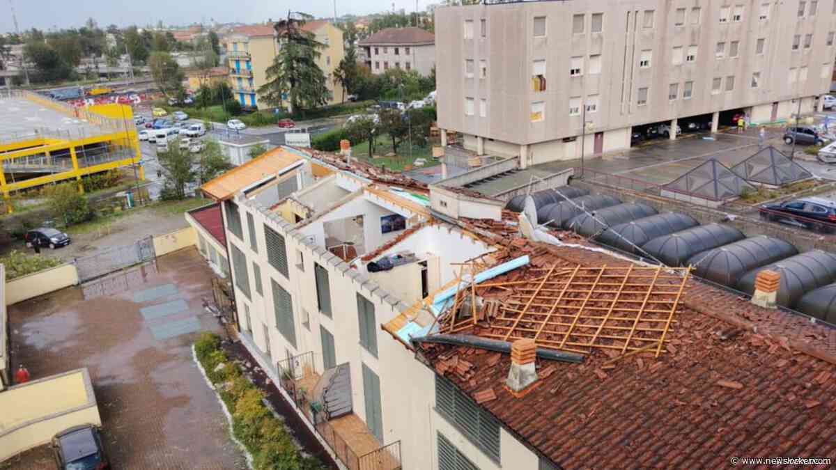 Tientallen gewonden en huizen beschadigd door noodweer in Noord-Italië