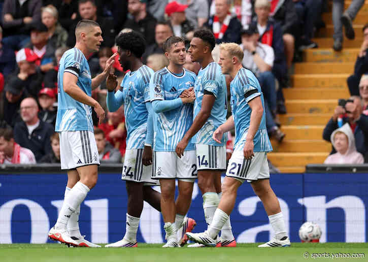 Wirtz equaliser denied as Forest lead Liverpool