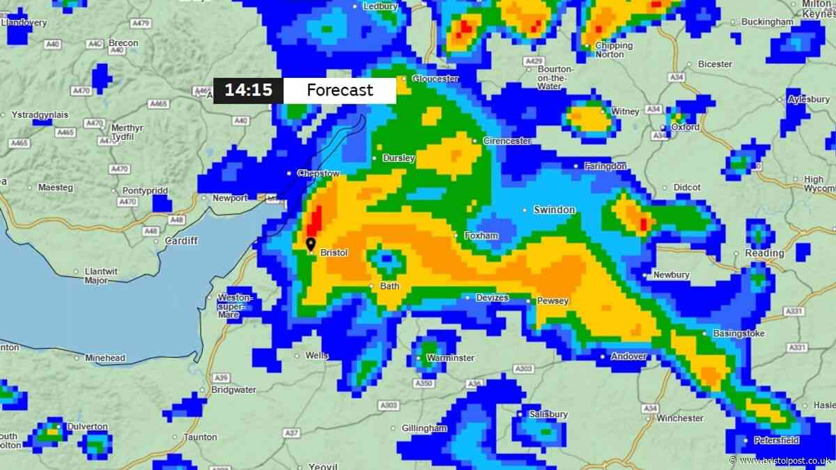 Met Office Yellow thunderstorm warning in force across South West