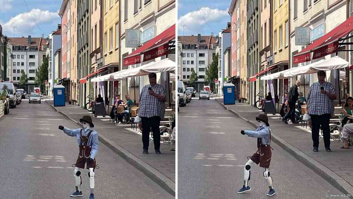 Roboter-Kind in Tracht läuft durch Innenstadt – „Deutschland ist 20 Jahre hinterher“