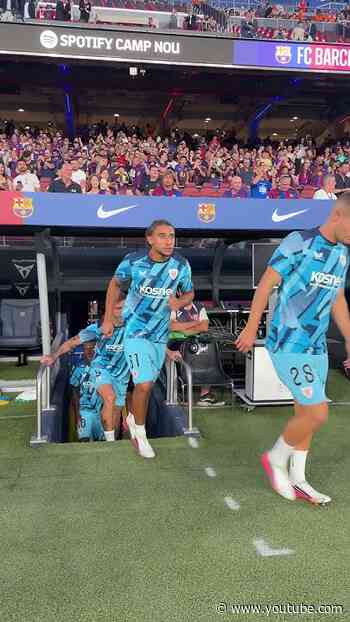 ¡Allá vamos, leones! Todo preparado en el Camp Nou