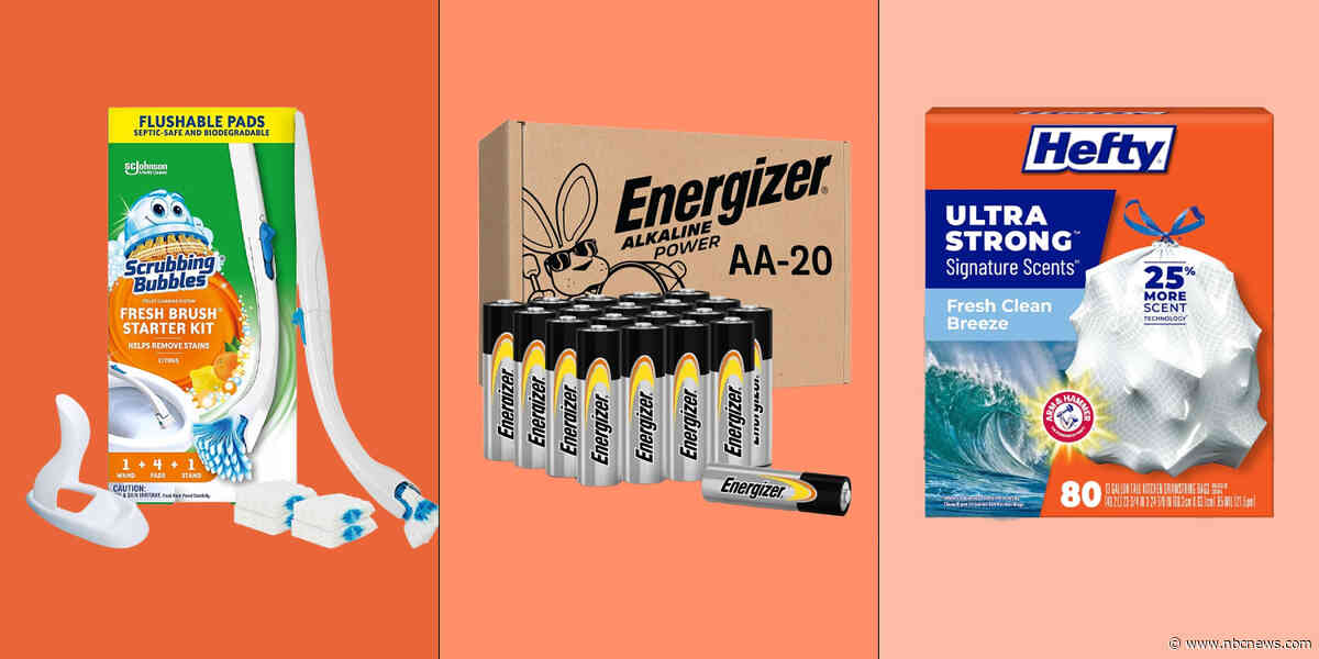 Household essentials are up to 50% off at Amazon and Walmart this weekend