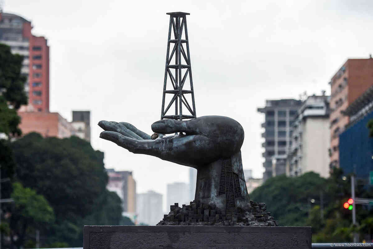Trump says U.S. has struck deal with Venezuela to take control of 65 billion barrels of oil reserves