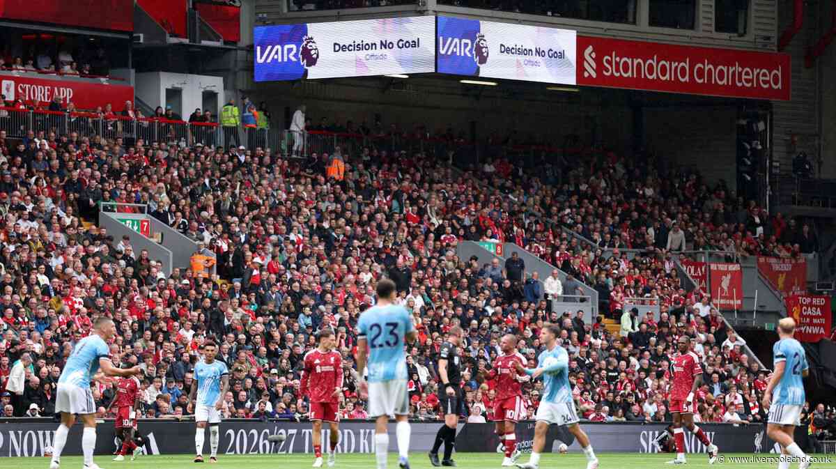 Liverpool told why VAR ruled out Florian Wirtz goal vs Nottingham Forest