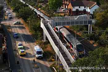 Essex train derailed at 77mph and driver reported seeing ‘kink’ in track – probe