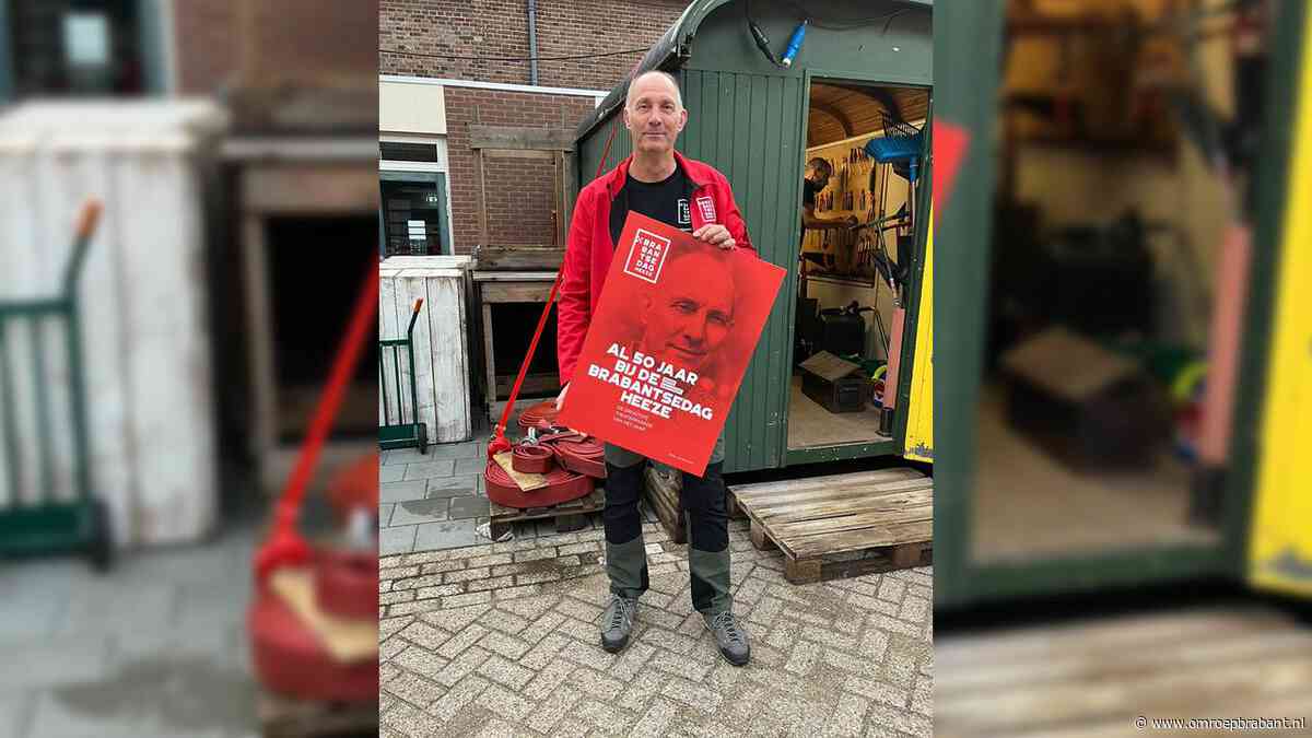 Gerd sjouwde 50 jaar mee bij Brabantsedag, nu kan hij eindelijk zelf kijken