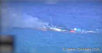 U.S. takes out refueling station for alleged drug-trafficking boats