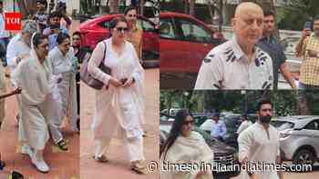 Kuku Kohli Prayer Meet: Bollywood actors pay their last respects