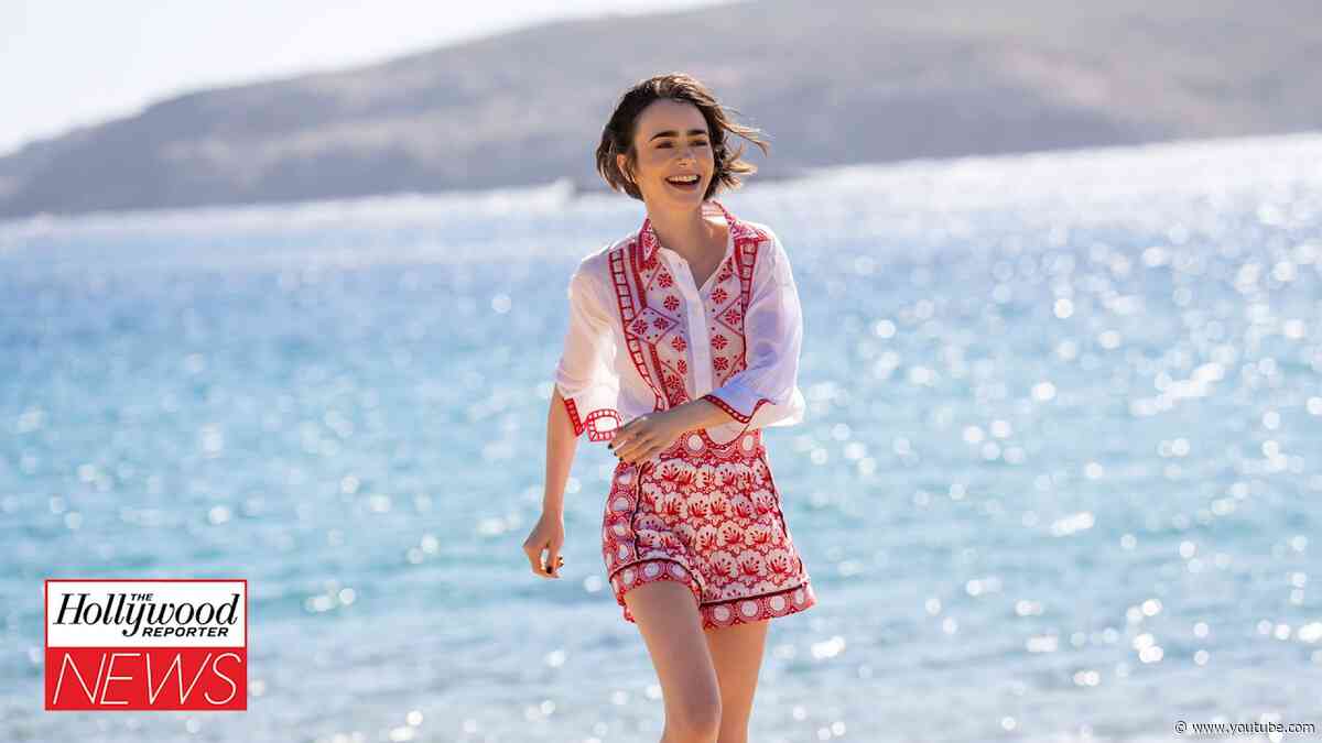 'Emily in Paris' Jets to Greece in Glam First Look at Final Season | THR News