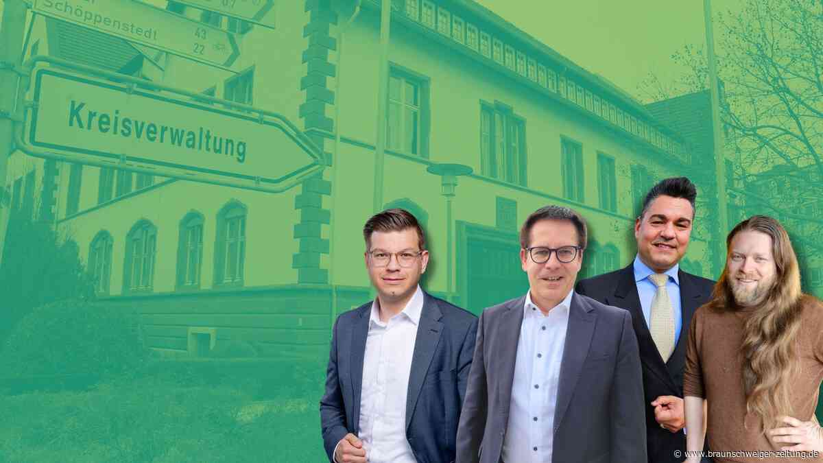 Wer folgt auf Steinbrügge? Die vier Bewerber um das Landratsamt in Wolfenbüttel