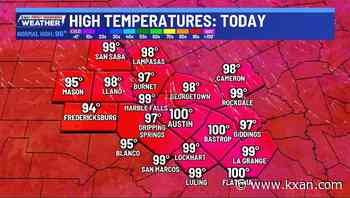 Hot and humid final weekend of August