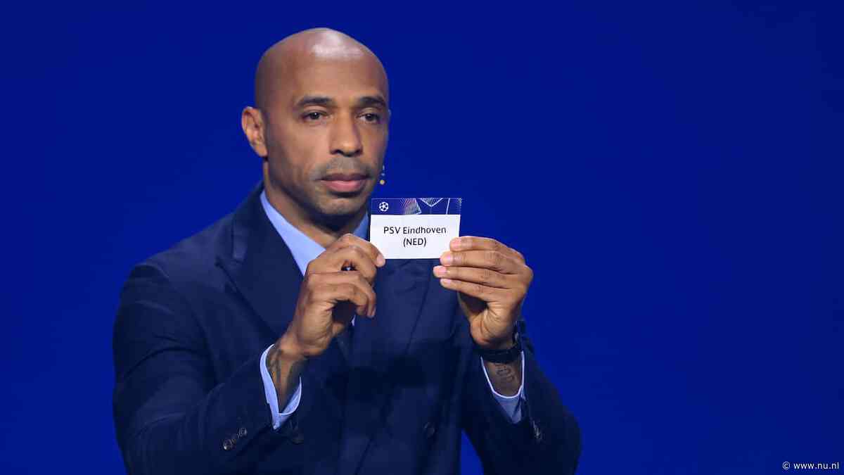 Speelschema CL bekend: Feyenoord begint bij Barça, PSV start tegen Shakthar