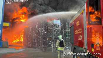 Putin strikes kills 37 in hit on Ukraine warehouse as Zelensky orders criminal probe into why ammunition was illegally stored so close to civilian homes
