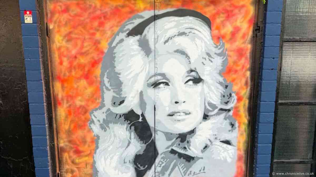 Dolly Parton mural appears in Newcastle as bar pays 'perfect' tribute to music icon