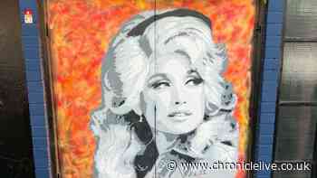 Dolly Parton mural appears in Newcastle as bar pays 'perfect' tribute to music icon